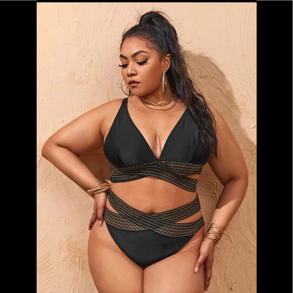New Shein Cutout Bikini Swimwear